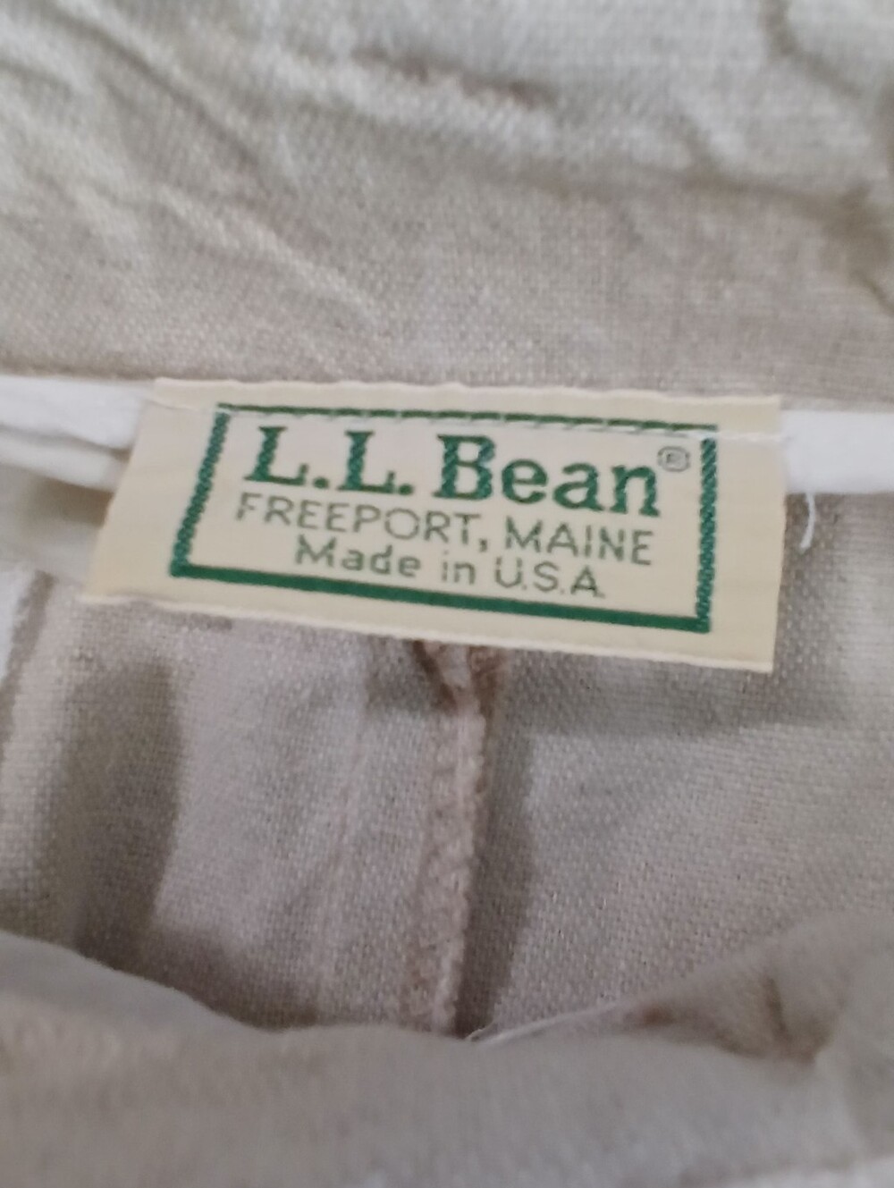 L.L. Bean Linen Blend Skirt Womens Small(see measurements) Minimalist Granola - Picture 7 of 7